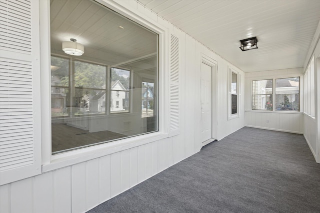 400 Burton St SW, Grand Rapids, MI 49507 - unfurnished sunroom with carpet