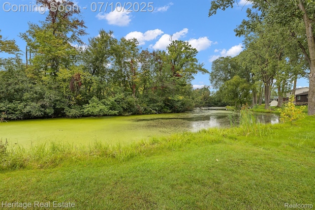 5021 Paula Ave, Clarkston, MI 48346 - view of yard featuring a water view