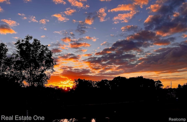 560 Boulder Lake Dr, Oxford, MI 48371 - view of nature at dusk