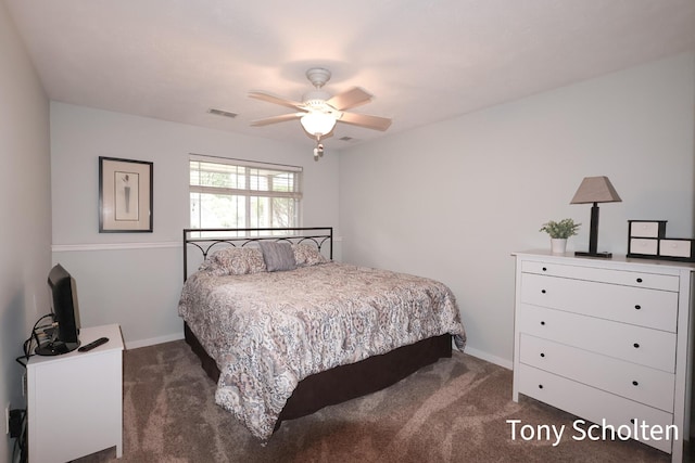 2956 Pebblestone Dr Unit 47, Hudsonville, MI 49426 - bedroom featuring carpet flooring and ceiling fan