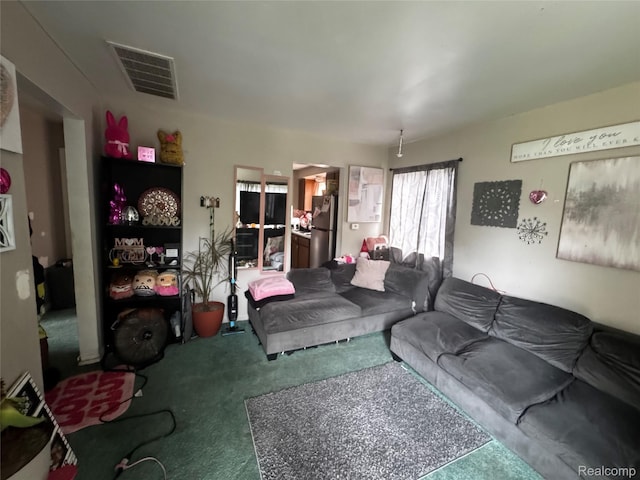 1174 E Holbrook Ave, Flint, MI 48505 - view of carpeted living room