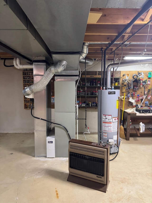 70173 Hillside Ct, Romeo, MI 48065 - utilities featuring gas water heater and heating unit
