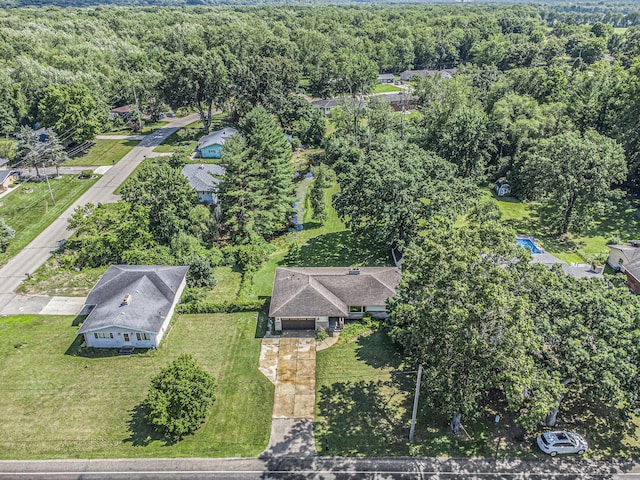 8520 Pennfield Rd, Battle Creek, MI 49017 - bird's eye view of a forest