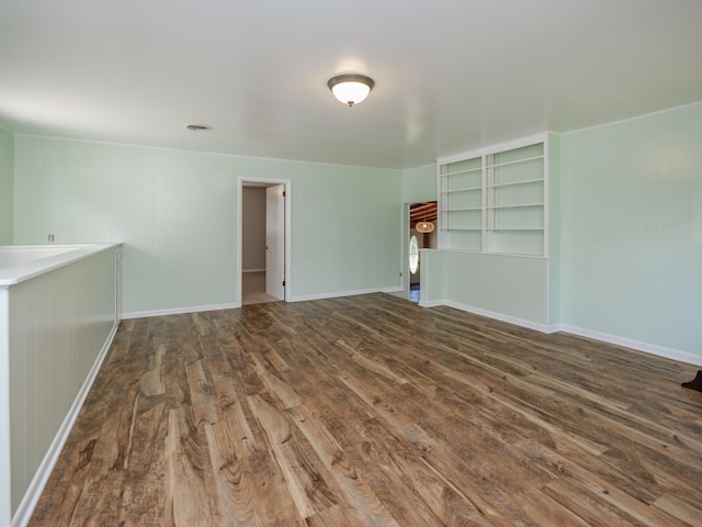 4409 E T U Ave, Vicksburg, MI 49097 - unfurnished room featuring wood finished floors and baseboards