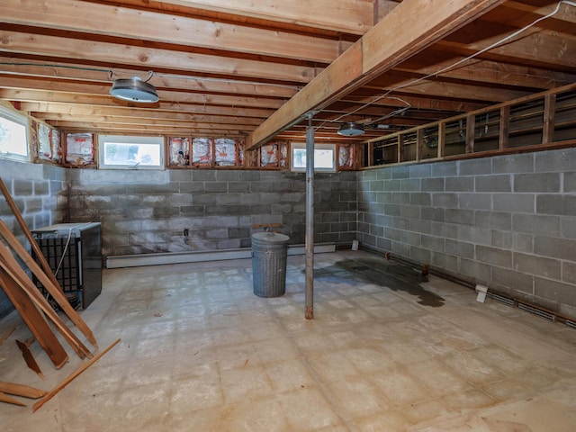 4409 E T U Ave, Vicksburg, MI 49097 - basement featuring tile patterned floors