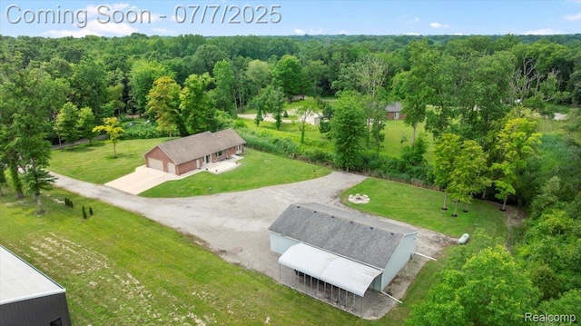 22069 Inkster Rd, Flat Rock, MI 48174 - view of subject property featuring a forest