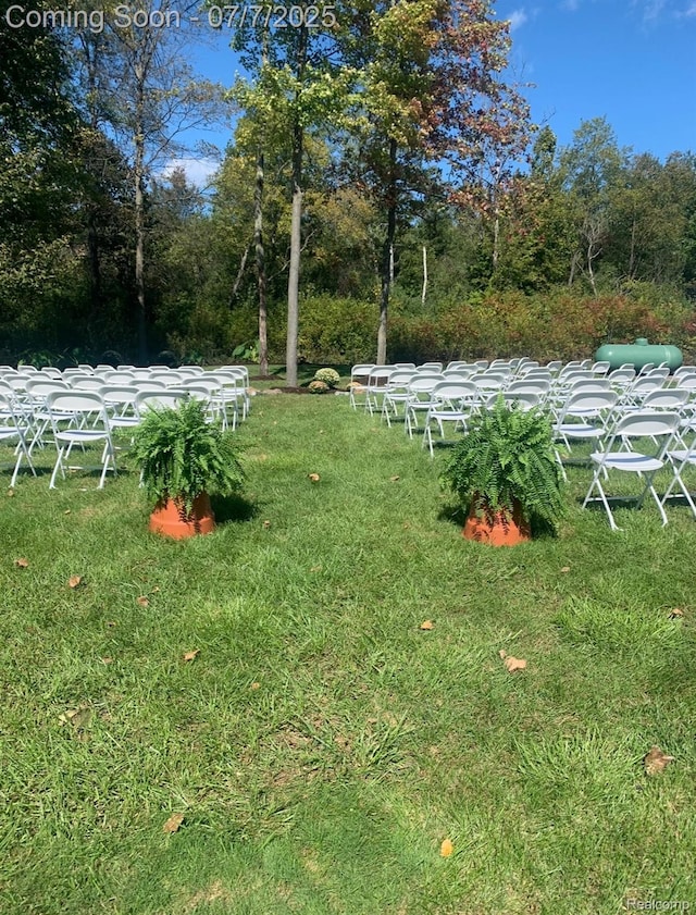 22069 Inkster Rd, Flat Rock, MI 48174 - view of green lawn featuring view of scattered trees