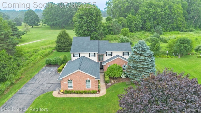 1478 Courtney Ct, Hartland, MI 48353 - view from above of property