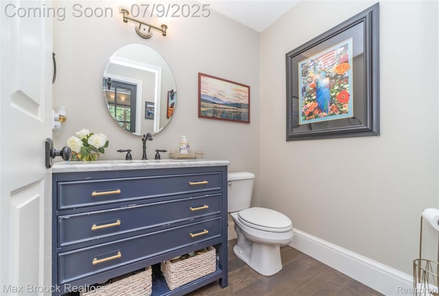 1478 Courtney Ct, Hartland, MI 48353 - bathroom featuring vanity and wood finished floors