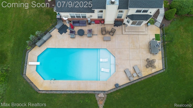 1478 Courtney Ct, Hartland, MI 48353 - view of pool featuring a patio