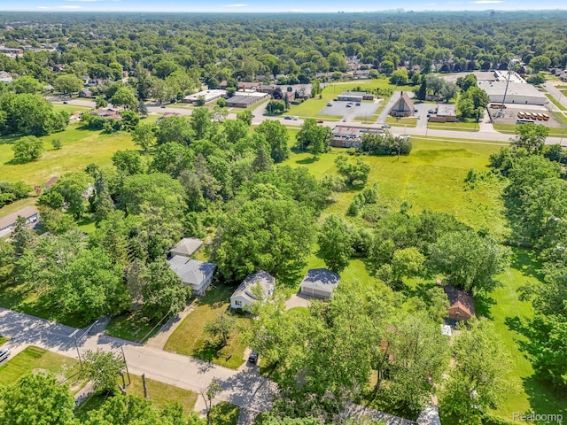 785 Tromley St, Inkster, MI 48141 - aerial view of residential area with a forest