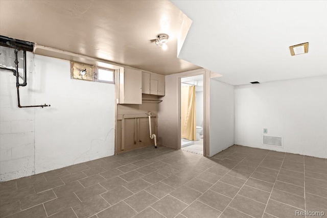4200 Lois St, Dearborn, MI 48126 - below grade area with tile patterned floors