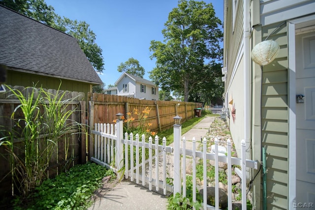 317 Clark St, Clinton, MI 49236 - view of fenced yard