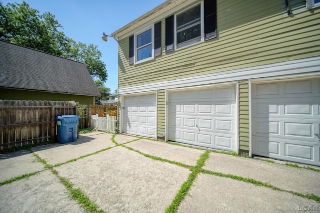 317 Clark St, Clinton, MI 49236 - view of garage