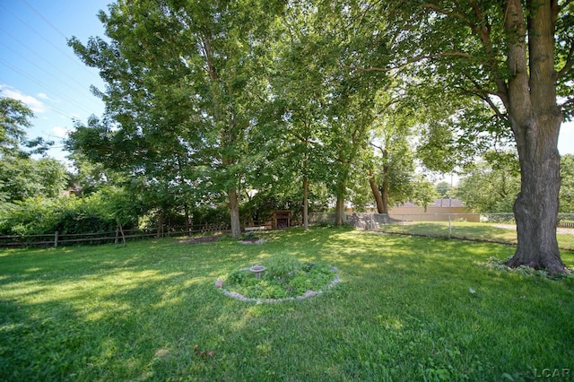 317 Clark St, Clinton, MI 49236 - view of fenced backyard