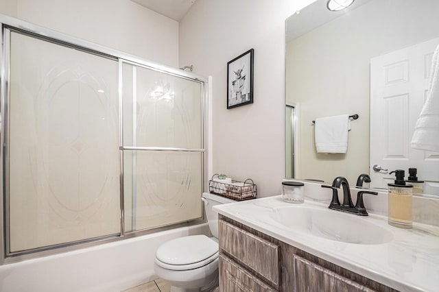 3457 Easy St, Saint Joseph, MI 49085 - bathroom with vanity and shower / bath combination with glass door