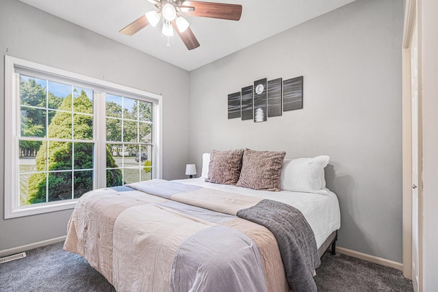 3457 Easy St, Saint Joseph, MI 49085 - bedroom featuring carpet and a ceiling fan