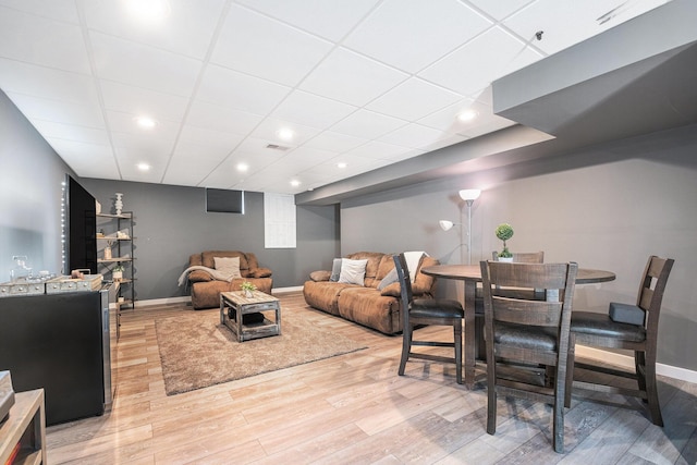 3457 Easy St, Saint Joseph, MI 49085 - living room featuring light wood-type flooring and baseboards