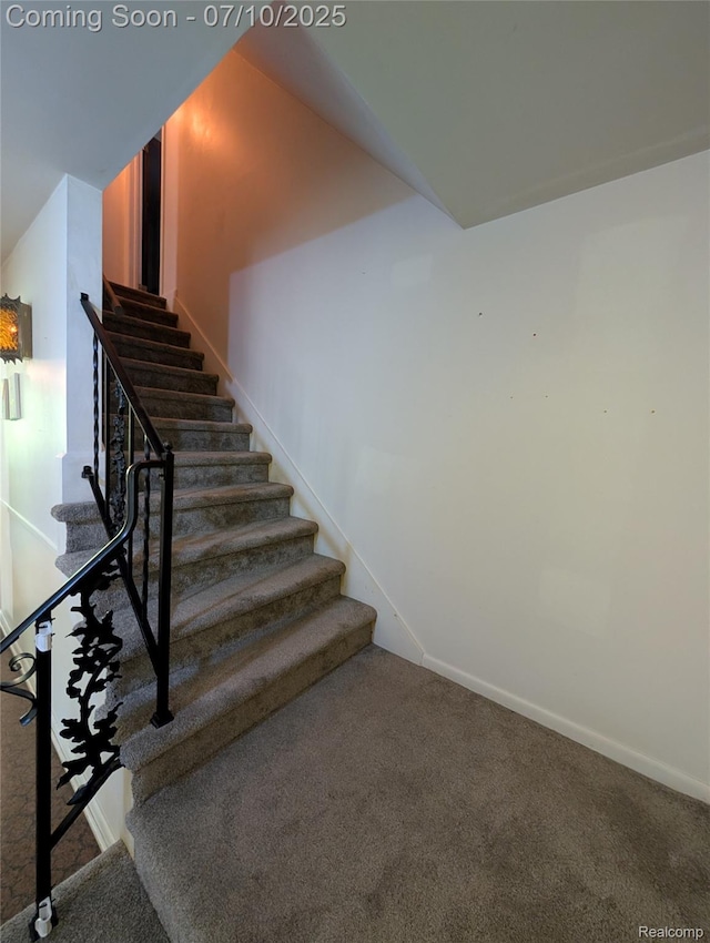 1391 Dye Krest Cir, Flint, MI 48532 - staircase with carpet