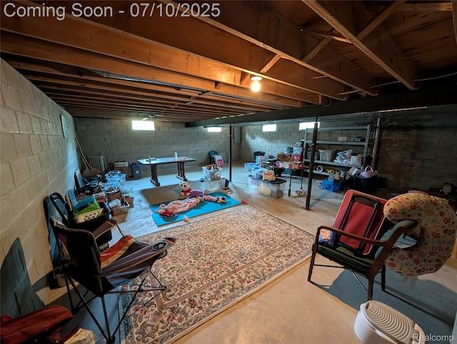 1391 Dye Krest Cir, Flint, MI 48532 - view of unfinished basement