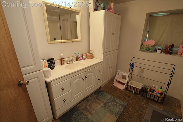 116 N Shiawassee St, Bancroft, MI 48414 - bathroom featuring vanity