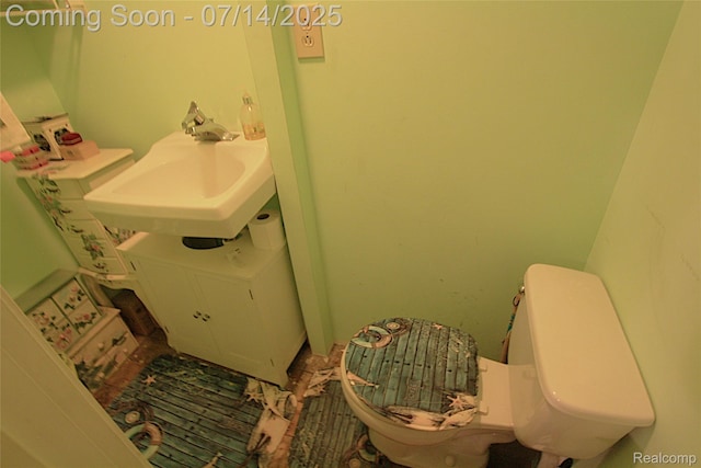 116 N Shiawassee St, Bancroft, MI 48414 - half bath featuring toilet and a sink