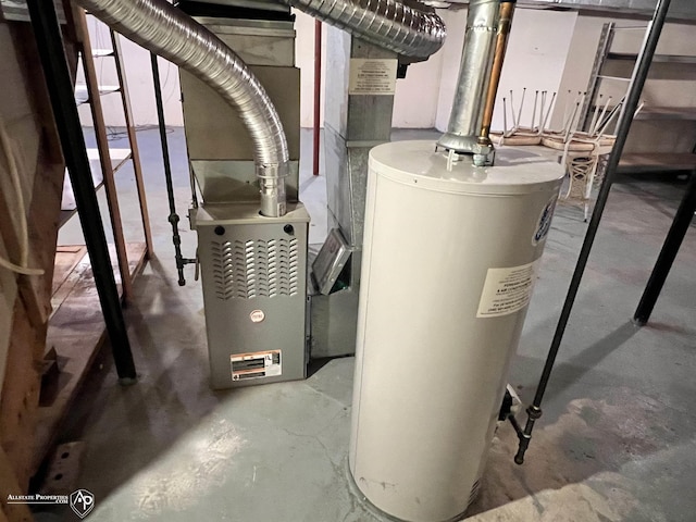 13939 Harrington Dr, Warren, MI 48088 - utility room with water heater