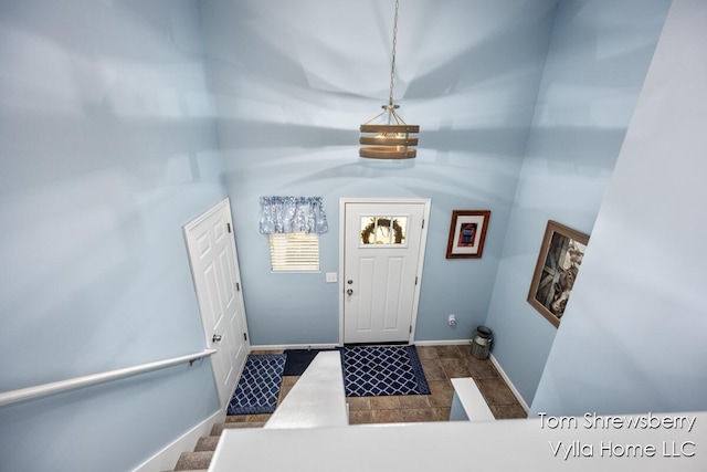 1698 Trent Ridge Ct NE, Cedar Springs, MI 49319 - foyer entrance with baseboards