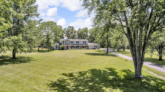 2905 E Munger Rd, Tecumseh, MI 49286 - view of front of home with a front lawn