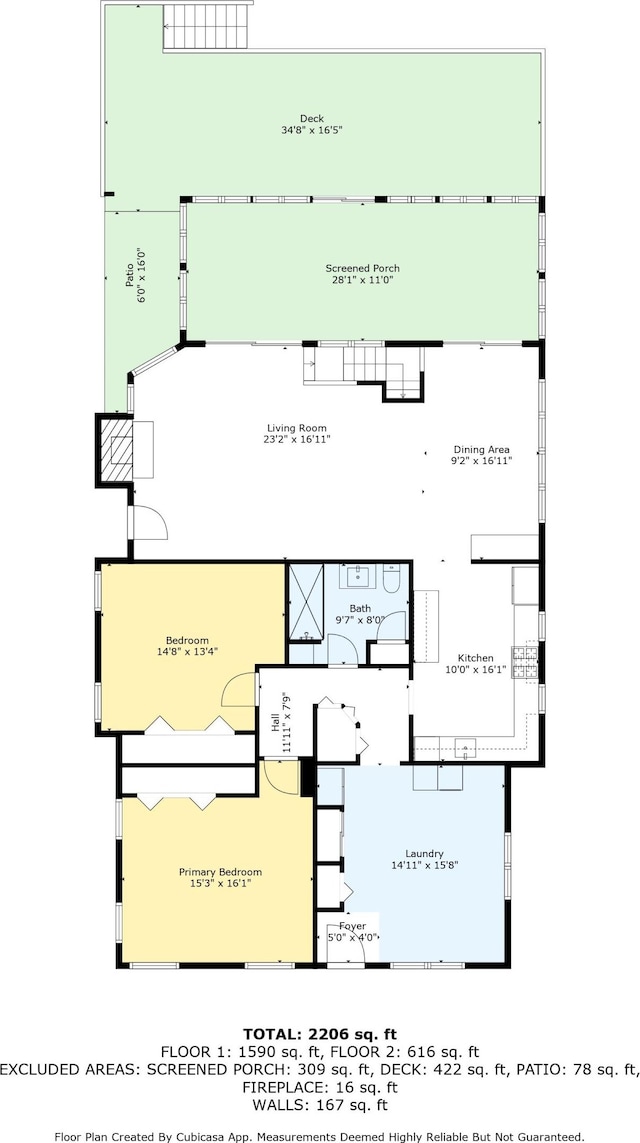 5680 Woodland Ave, Watervliet, MI 49098 - view of home floor plan