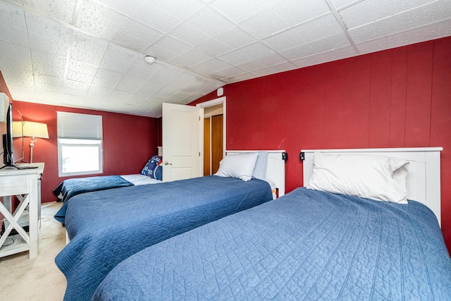 5680 Woodland Ave, Watervliet, MI 49098 - view of carpeted bedroom