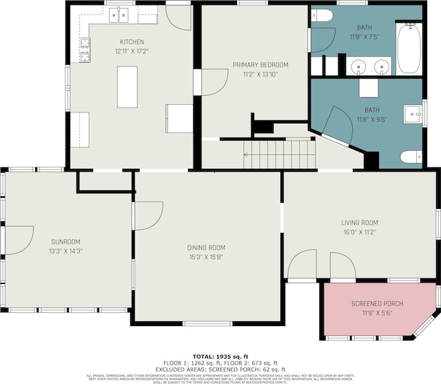 22121 Bedford Rd N, Battle Creek, MI 49017 - view of floor plan / room layout