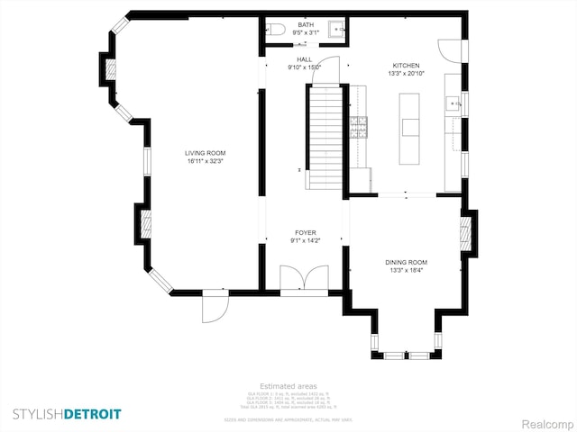 205A Alfred St, Detroit, MI 48201 - photo 48