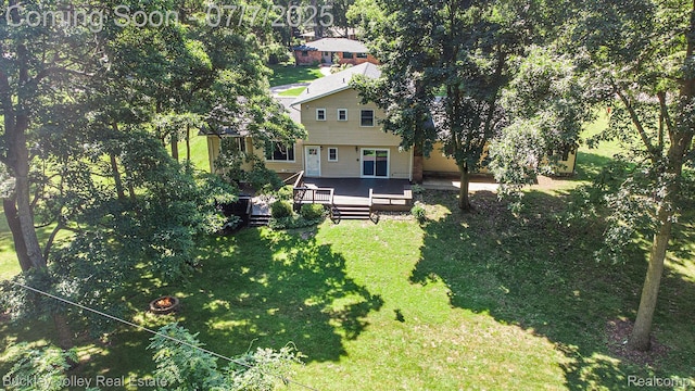 1049 Hillcrest Ave, Brighton, MI 48116 - aerial view of property and surrounding area