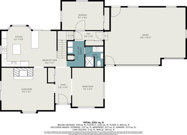 5643 Ivanrest Ave SW, Wyoming, MI 49418 - view of property floor plan
