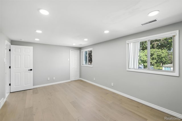 17652 Robert St, Melvindale, MI 48122 - unfurnished room featuring recessed lighting and light wood-type flooring