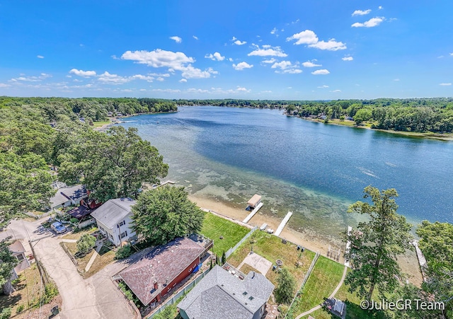 11986 Reyburn Dr NE, Sparta, MI 49345 - aerial view of a large body of water