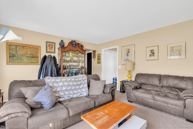4217 Tristen Ave, Fort Gratiot, MI 48059 - carpeted living area with baseboards