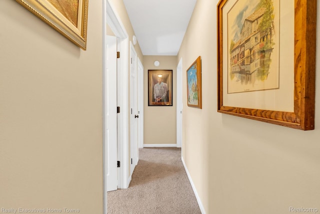 4217 Tristen Ave, Fort Gratiot, MI 48059 - hallway with light carpet and baseboards
