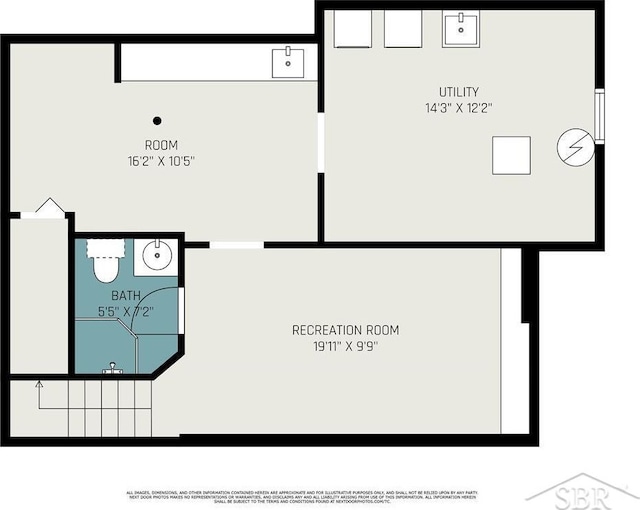2220 Mershon St, Saginaw, MI 48602 - view of home floor plan