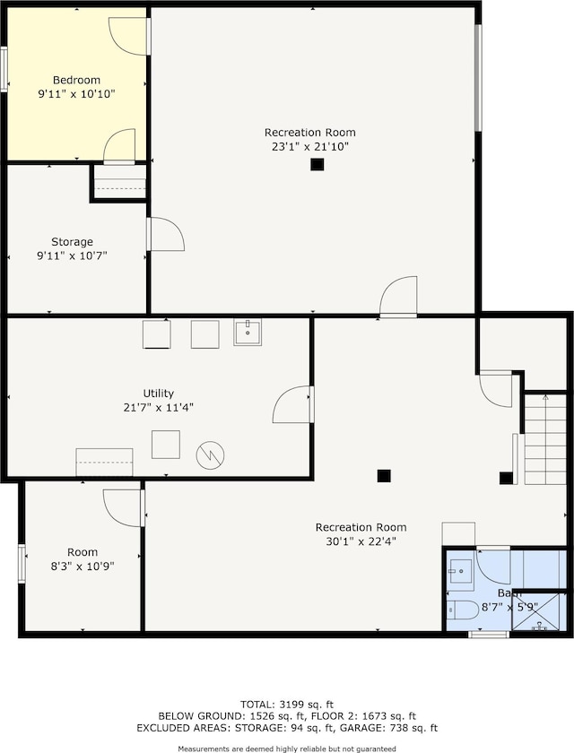 5643 E C Ave, Richland, MI 49083 - view of property floor plan