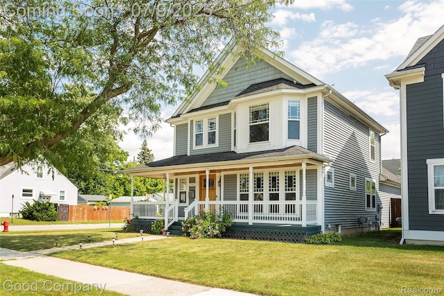 2340 Hamata St, Ferndale, MI 48220 - view of front of house with a porch