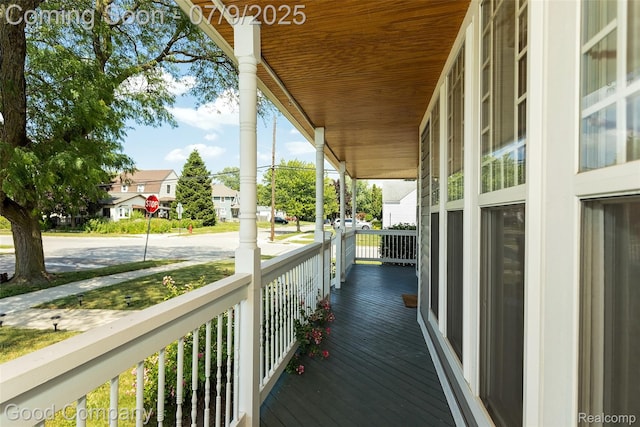 2340 Hamata St, Ferndale, MI 48220 - porch with a residential view