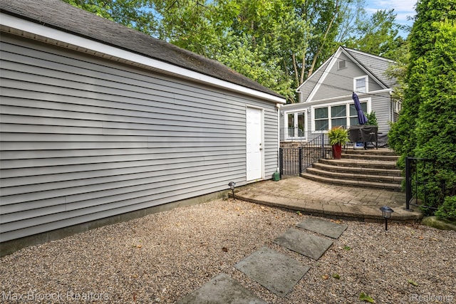 504 Landon St, Birmingham, MI 48009 - view of property exterior with a deck