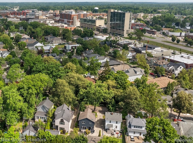 504 Landon St, Birmingham, MI 48009 - aerial view of residential area