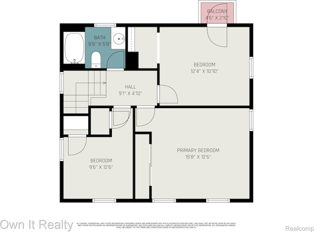 74 Chestnut St, River Rouge, MI 48218 - view of floor plan / room layout