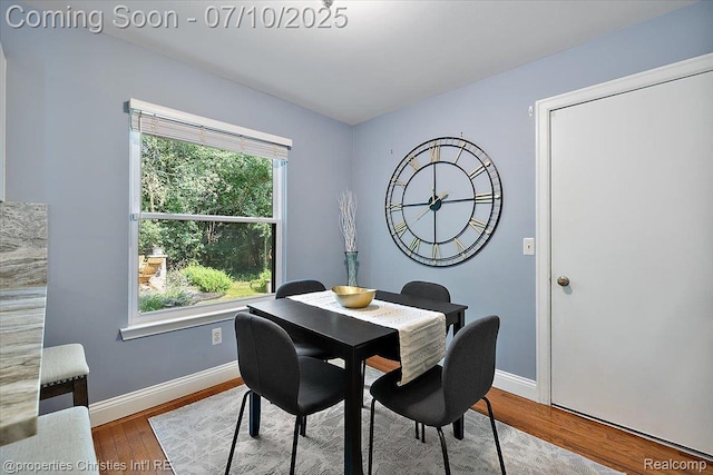 25426 Lindenwood Ln, Southfield, MI 48033 - dining space featuring wood finished floors and baseboards