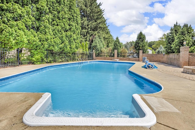 3800 Guest Rd, Jackson, MI 49203 - view of swimming pool with a patio area