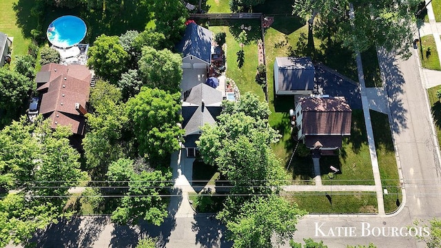 140 S Monroe St NE, Rockford, MI 49341 - aerial view