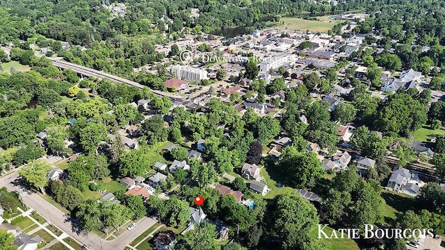 140 S Monroe St NE, Rockford, MI 49341 - aerial view of property's location